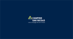 Desktop Screenshot of campingsannicolo.com